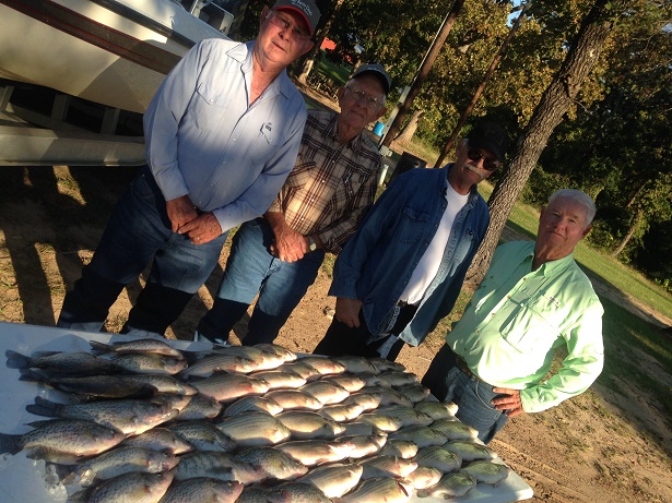 10-22-14 Daves Crew with BigCrappie CCLake TX